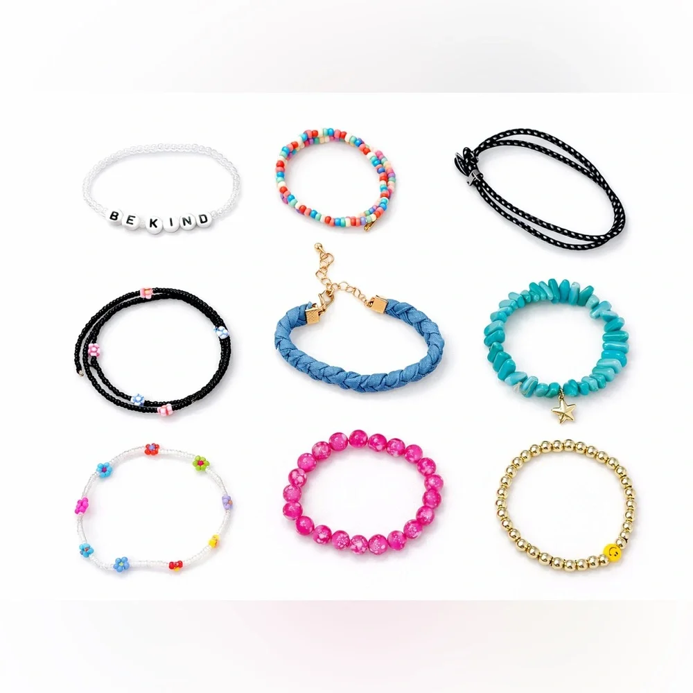 Colorful Kids Bracelet Set